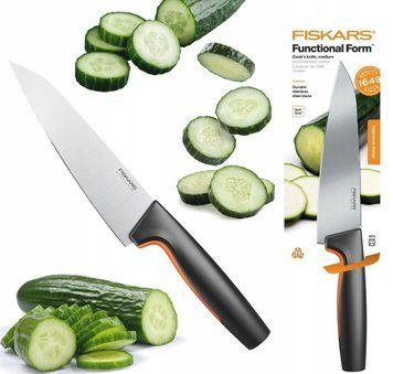Кухарський ніж Fiskars Functional Form 17 см (шеф-ніж) 264453 фото