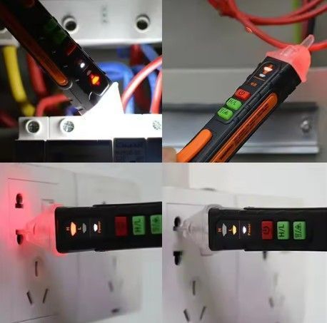 Безконтактний тестер напруги 12-1000V 1005006725756098 фото