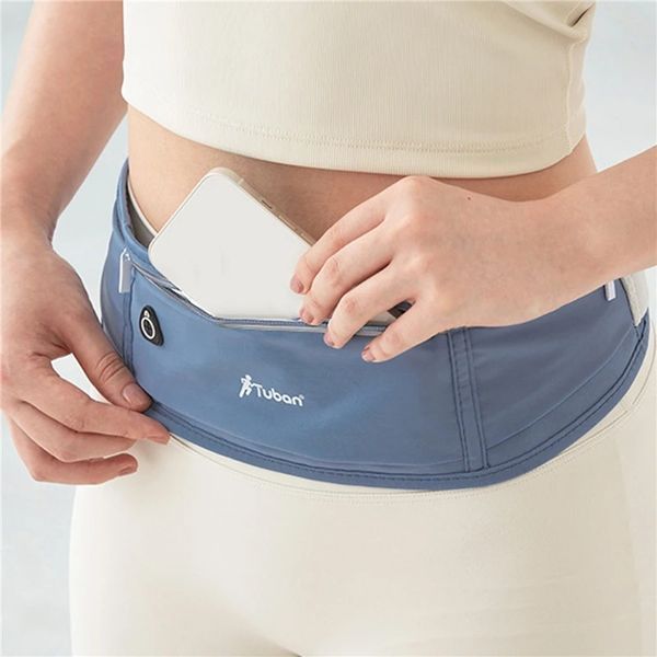 Поясна сумка для бігу та спорту водонепроникна, сумка-бананка для смартфона та ключів (унісекс) 598728 фото