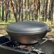 Сковорода WOK-08КС чавунна з кришкою-сковородою гриль 8л 2325269289 фото 6