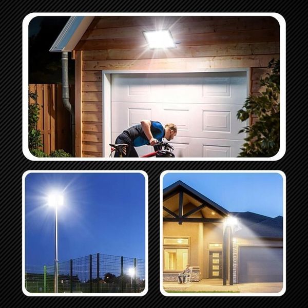 Світлодіодний LED прожектор 100Вт 8000Lm IP66 6500K 10980355910-6 фото