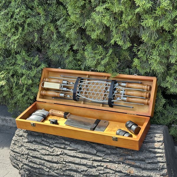 Подарунковий набір Mzavod Майстер BBQ світлий 2739754998 фото