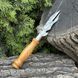 Вилка Mzavod з дерев'яною ручкою для зняття м'яса 280х3мм світла 1644256092 фото 1