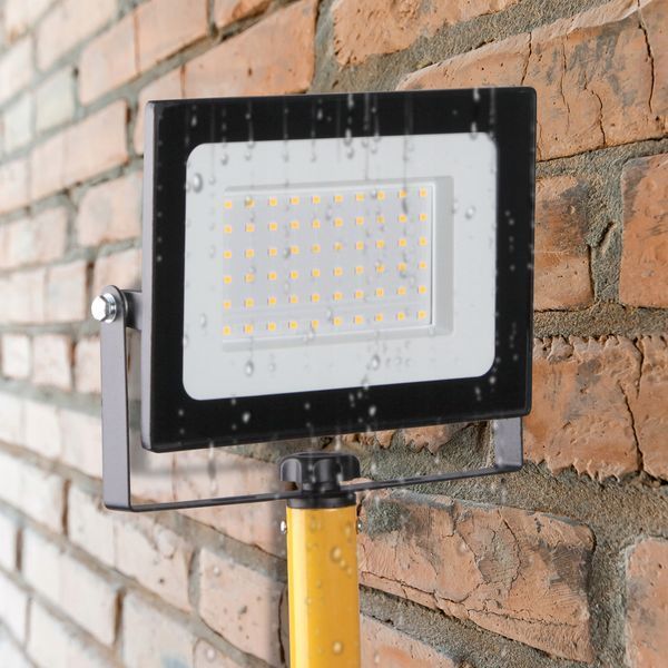 Прожектор світлодіодний 2x30W на штативі Led SMD 4500К + кабель 2м 10980355910-3K фото