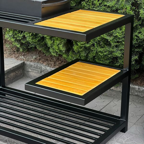 Мангал-барбекю Mzavod Одін на 9 шампурів 4мм в стилі LOFT 1868284925 фото
