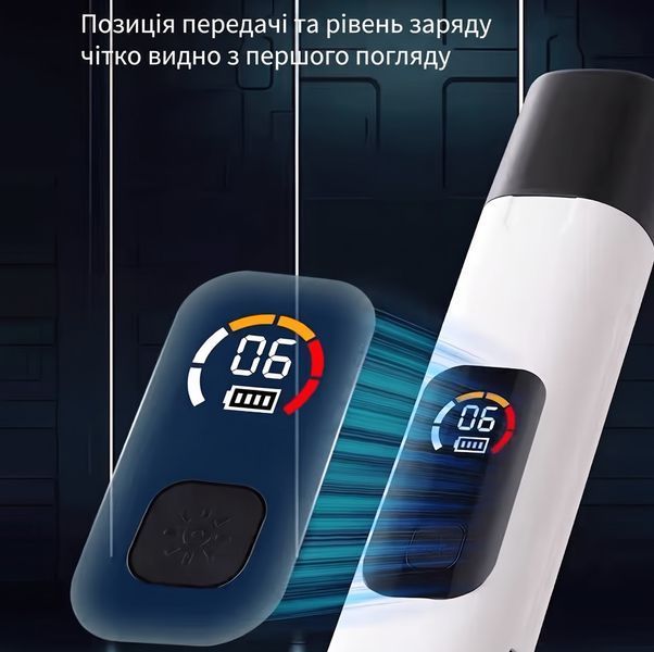 Професійний акумуляторний гріндер для кігтів із дисплеєм (6 швидкостей) &mdash; Електричний тример-когтеріз із підсвічуванням для тварин 776653 фото