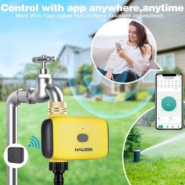 Автоматичний таймер поливу Tuya Smart ZigBee 755218 фото