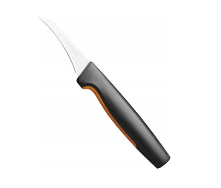 Ніж для чищення овочів і фруктів Fiskars 7 см (з м'яким руків'ям, арт. 1057545) 555444 фото